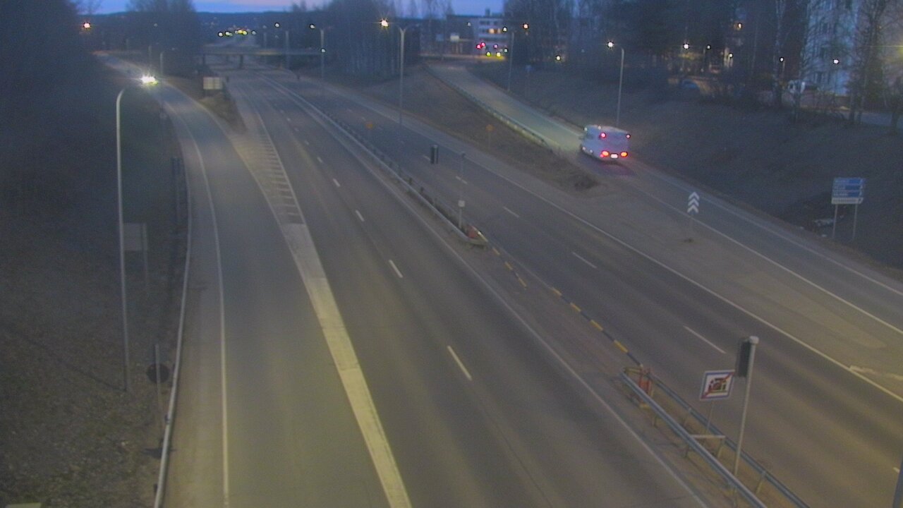 Weather Camera Image Road 4, Rovaniemi, Revontuli pohjoinen, Rovaniemi, Lappi