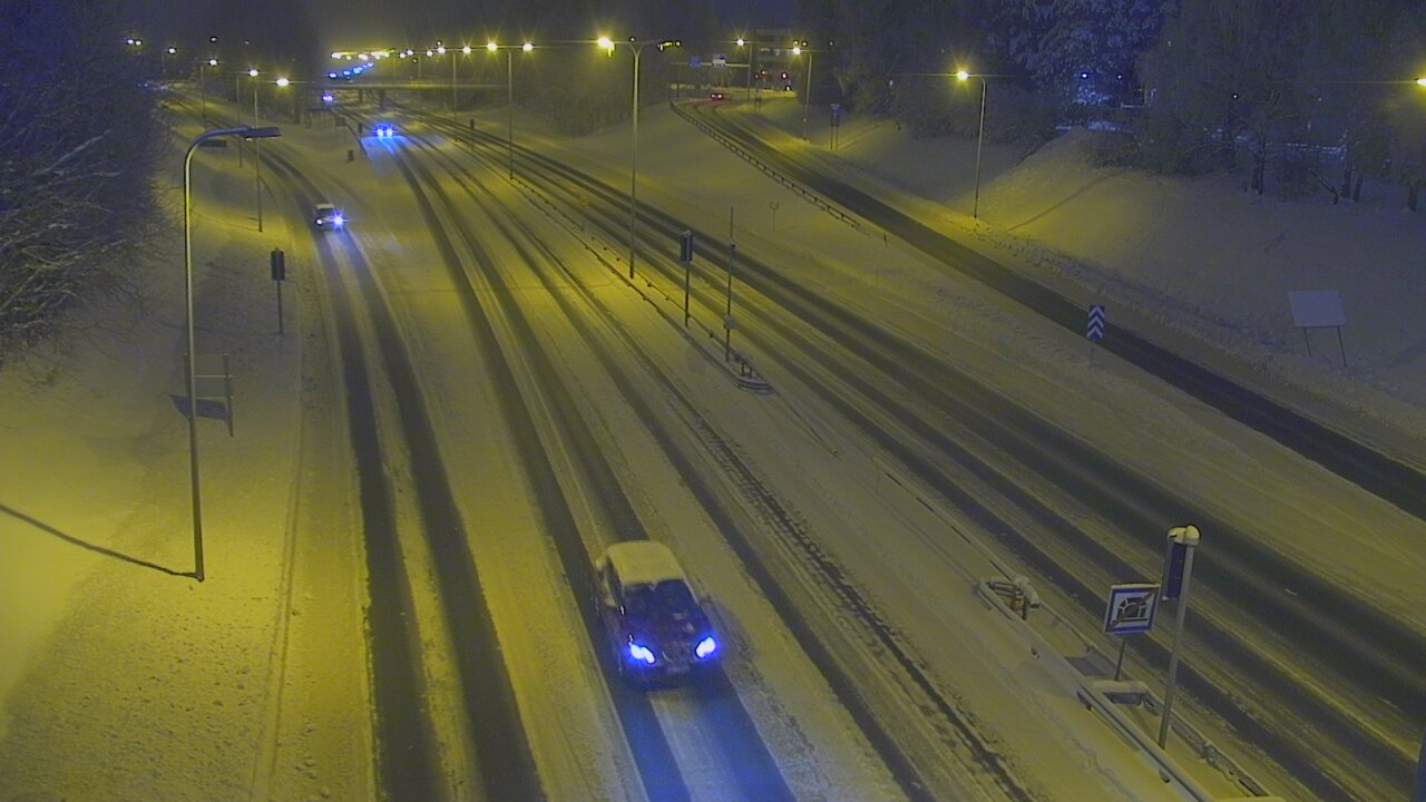 Weather Camera Image Väg 4, Rovaniemi, Revontuli pohjoinen, Rovaniemi, Lappi