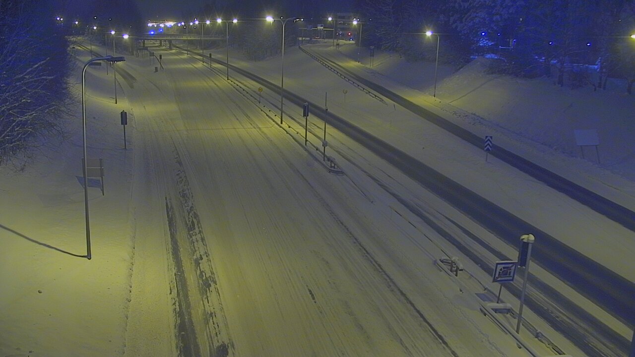 Weather Camera Image Road 4, Rovaniemi, Revontuli pohjoinen, Rovaniemi, Lappi