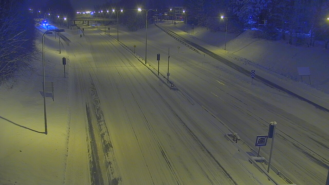 Weather Camera Image Road 4, Rovaniemi, Revontuli pohjoinen, Rovaniemi, Lappi