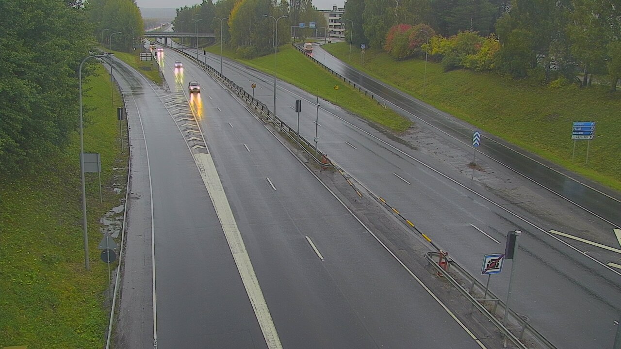 Weather Camera Image Road 4, Rovaniemi, Revontuli pohjoinen, Rovaniemi, Lappi