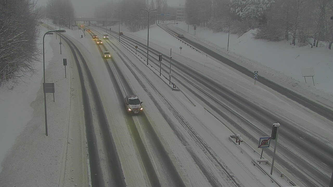 Weather Camera Image Road 4, Rovaniemi, Revontuli pohjoinen, Rovaniemi, Lappi