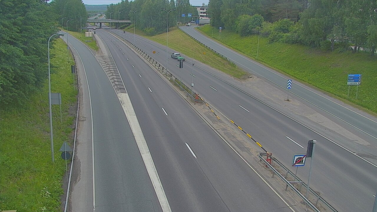 Weather Camera Image Väg 4, Rovaniemi, Revontuli pohjoinen, Rovaniemi, Lappi