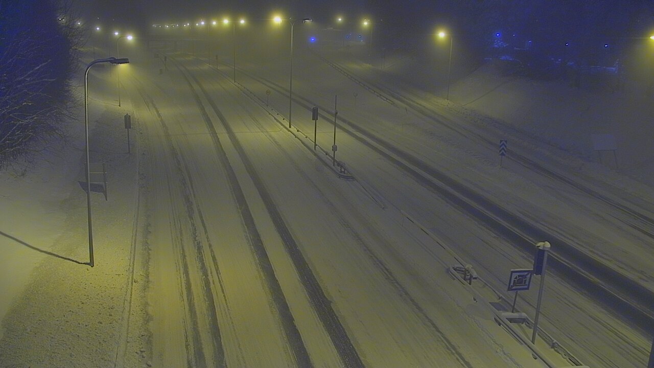 Weather Camera Image Road 4, Rovaniemi, Revontuli pohjoinen, Rovaniemi, Lappi