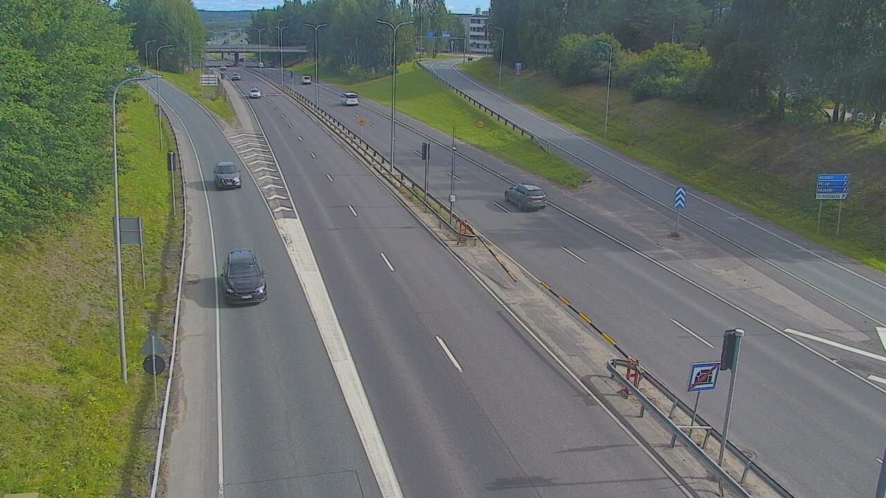 Weather Camera Image Road 4, Rovaniemi, Revontuli pohjoinen, Rovaniemi, Lappi