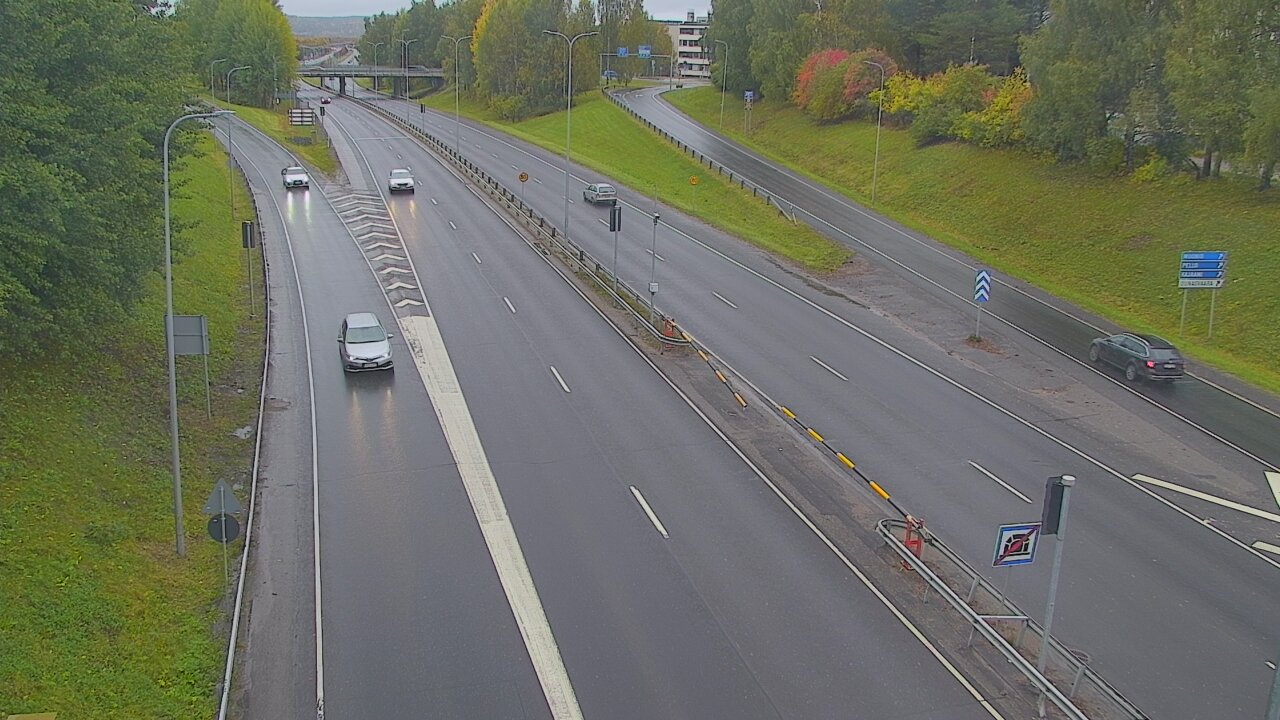 Weather Camera Image Väg 4, Rovaniemi, Revontuli pohjoinen, Rovaniemi, Lappi