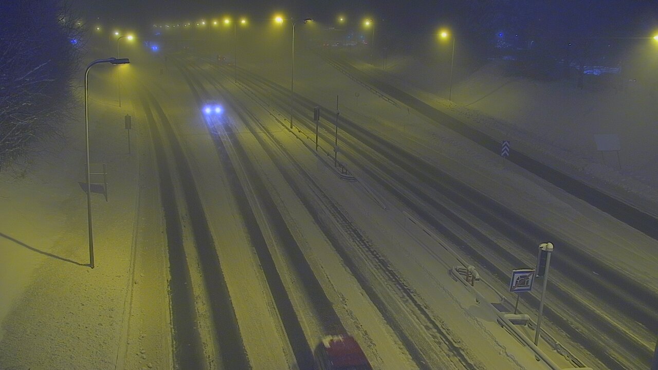 Weather Camera Image Väg 4, Rovaniemi, Revontuli pohjoinen, Rovaniemi, Lappi