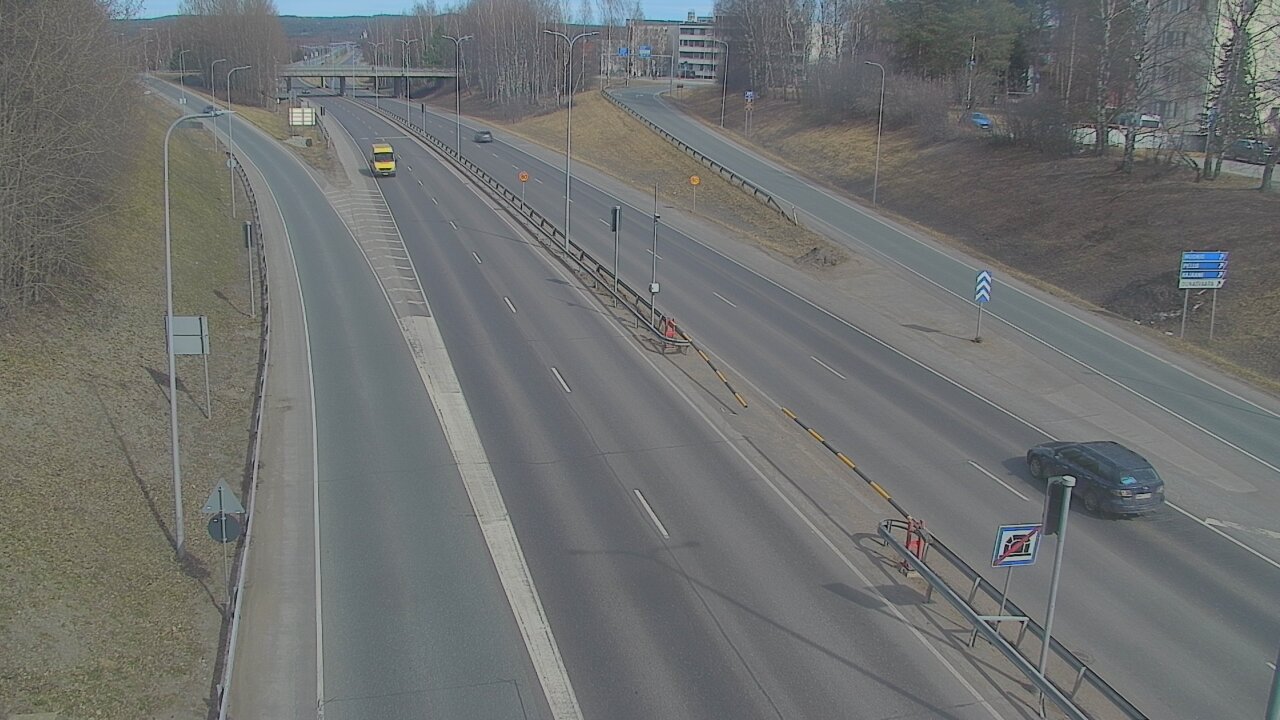 Weather Camera Image Väg 4, Rovaniemi, Revontuli pohjoinen, Rovaniemi, Lappi