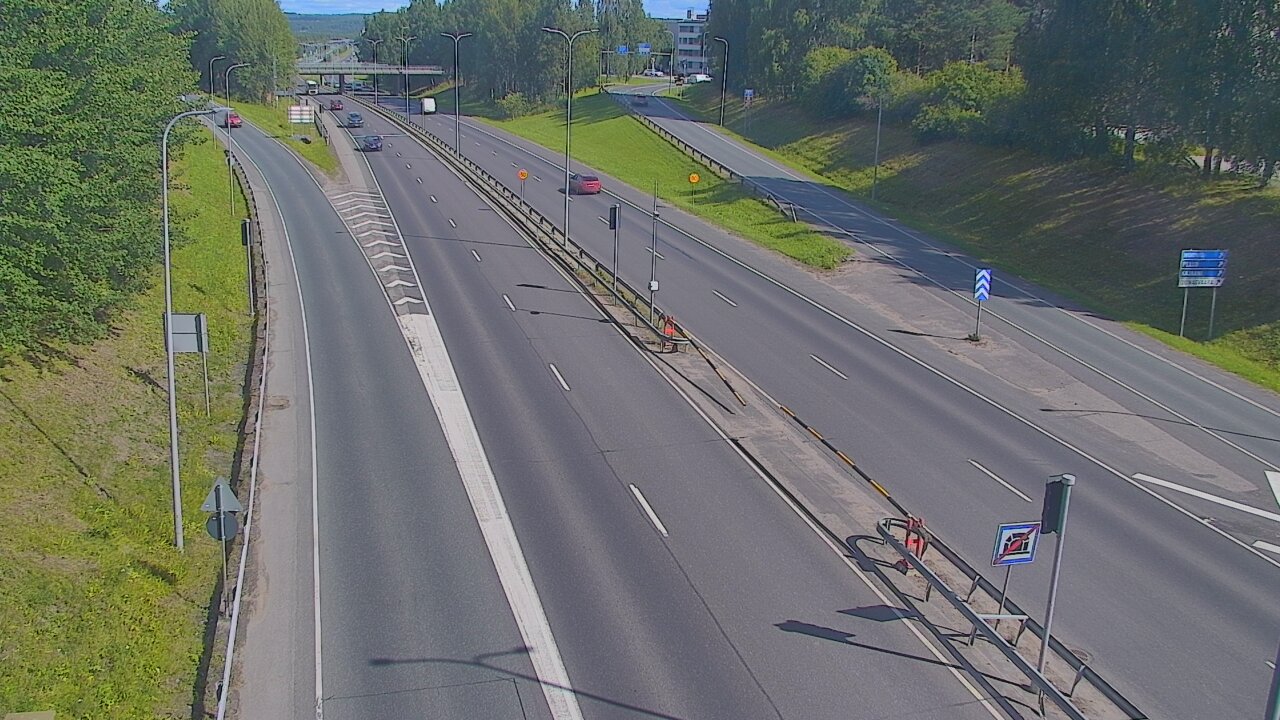 Weather Camera Image Road 4, Rovaniemi, Revontuli pohjoinen, Rovaniemi, Lappi