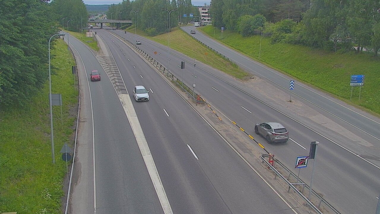 Weather Camera Image Väg 4, Rovaniemi, Revontuli pohjoinen, Rovaniemi, Lappi