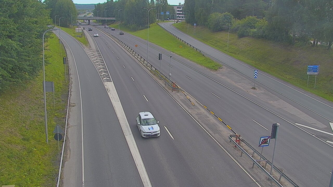 Weather Camera Image Road 4, Rovaniemi, Revontuli pohjoinen, Rovaniemi, Lappi