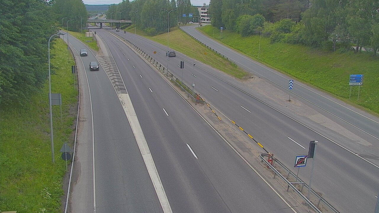Weather Camera Image Road 4, Rovaniemi, Revontuli pohjoinen, Rovaniemi, Lappi