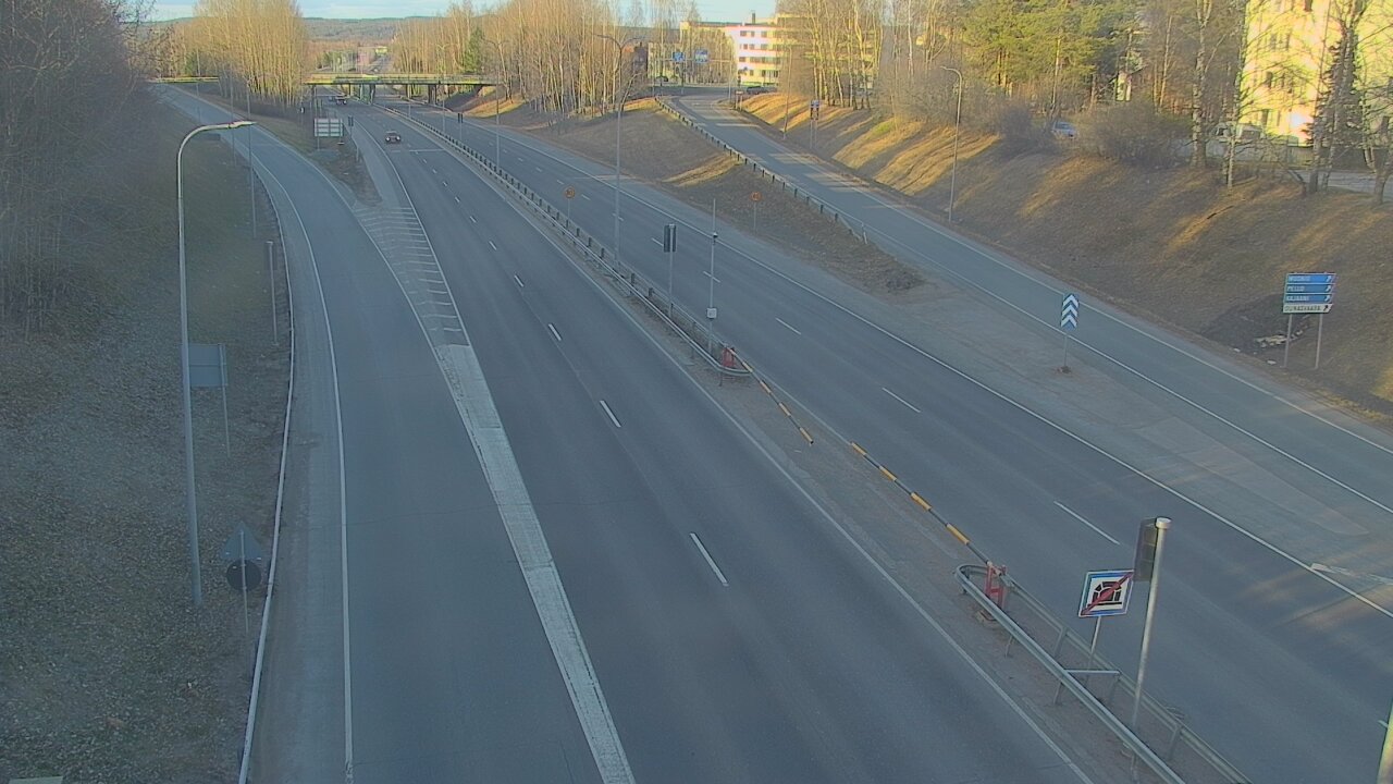 Weather Camera Image Väg 4, Rovaniemi, Revontuli pohjoinen, Rovaniemi, Lappi