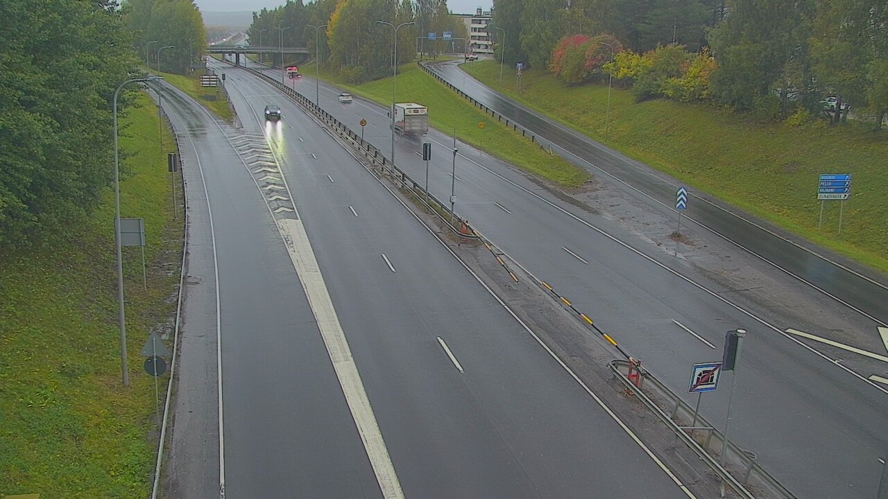 Weather Camera Image Road 4, Rovaniemi, Revontuli pohjoinen, Rovaniemi, Lappi