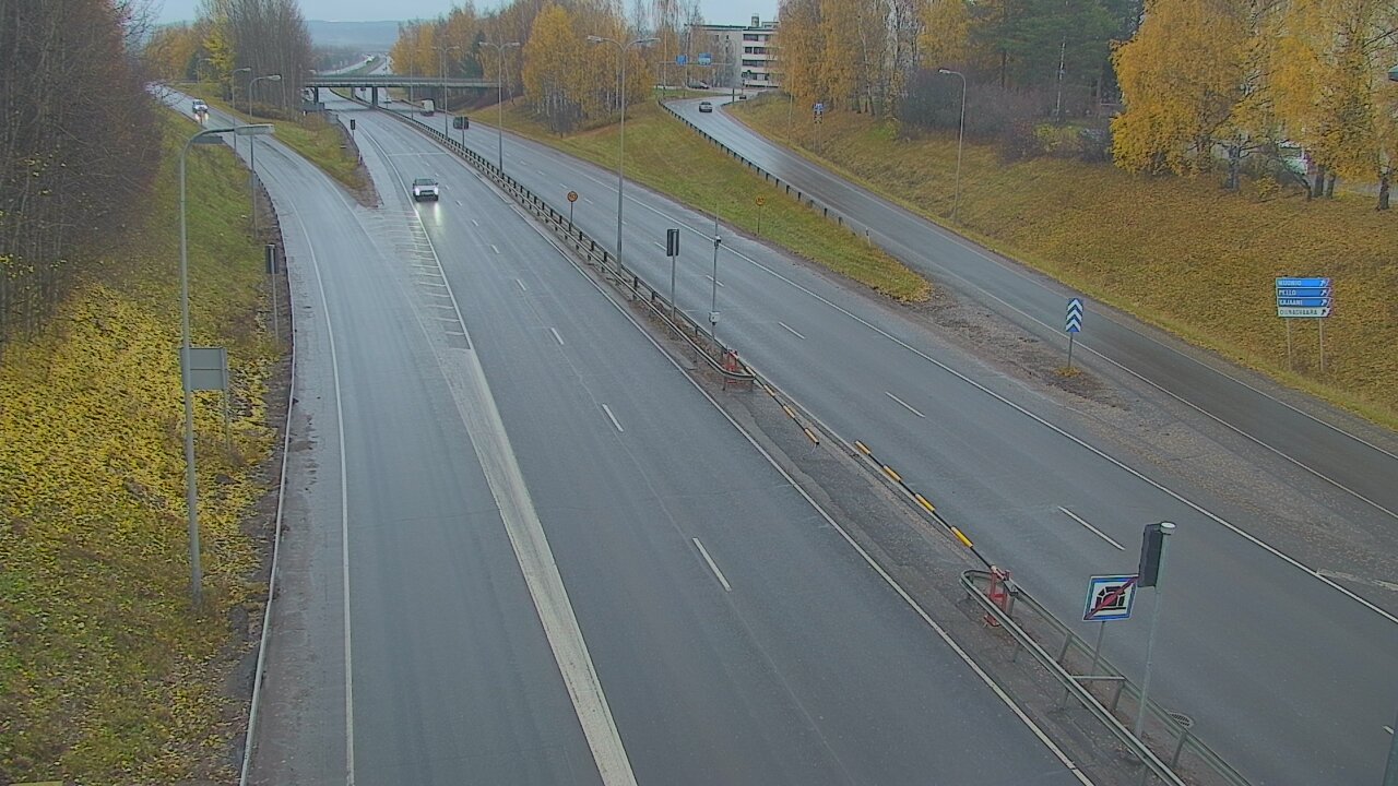 Weather Camera Image Väg 4, Rovaniemi, Revontuli pohjoinen, Rovaniemi, Lappi