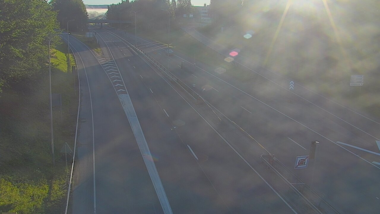 Weather Camera Image Väg 4, Rovaniemi, Revontuli pohjoinen, Rovaniemi, Lappi