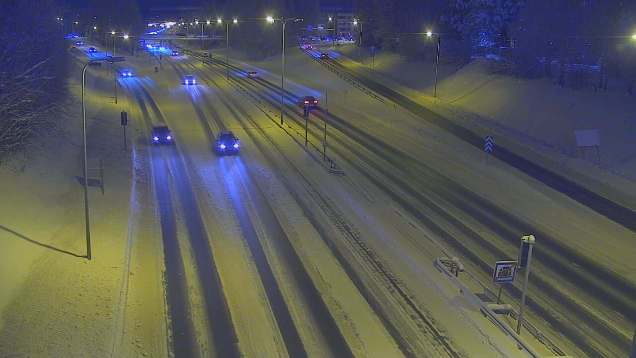 Weather Camera Image Väg 4, Rovaniemi, Revontuli pohjoinen, Rovaniemi, Lappi