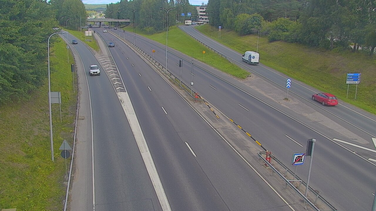 Weather Camera Image Road 4, Rovaniemi, Revontuli pohjoinen, Rovaniemi, Lappi