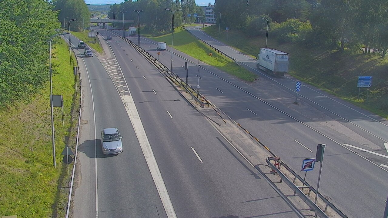 Weather Camera Image Road 4, Rovaniemi, Revontuli pohjoinen, Rovaniemi, Lappi