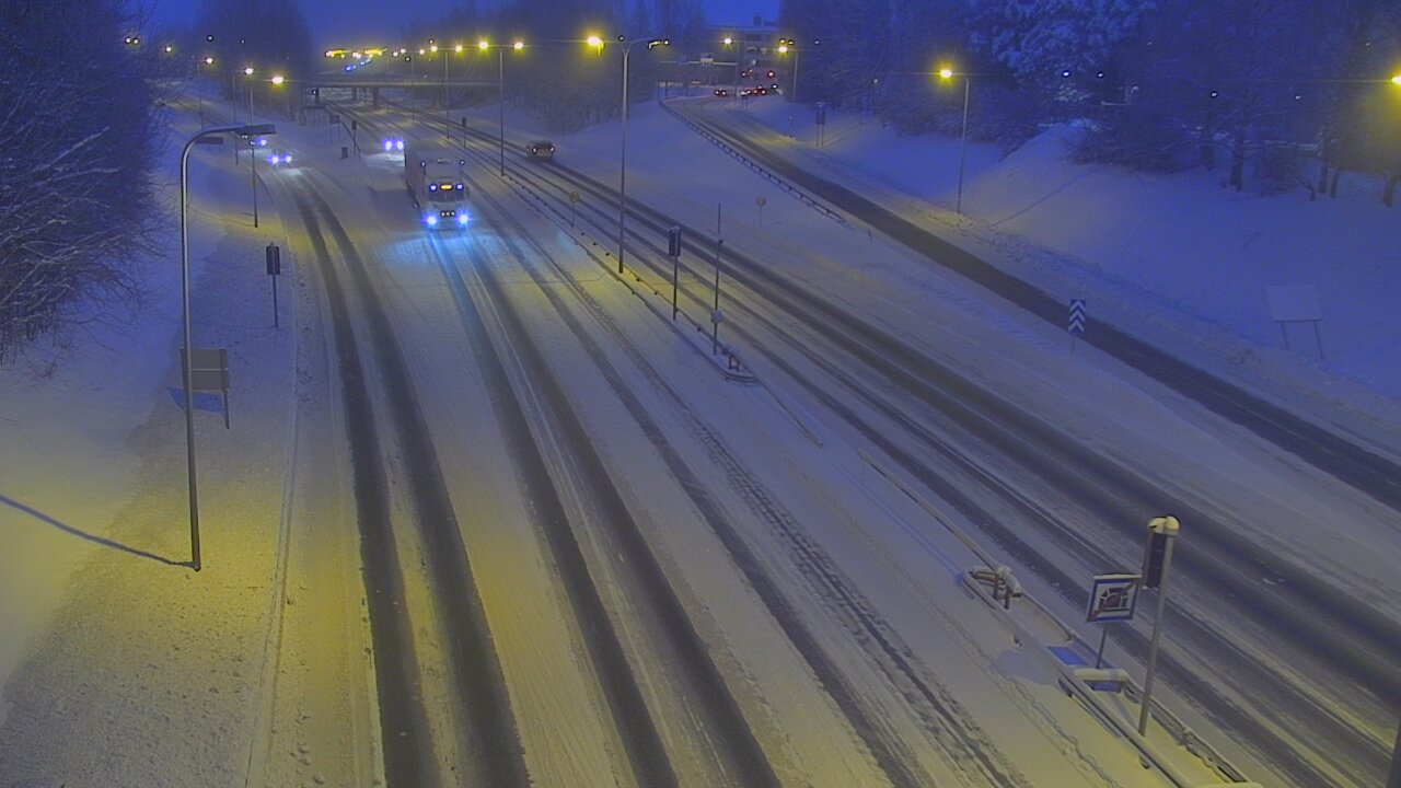 Weather Camera Image Road 4, Rovaniemi, Revontuli pohjoinen, Rovaniemi, Lappi