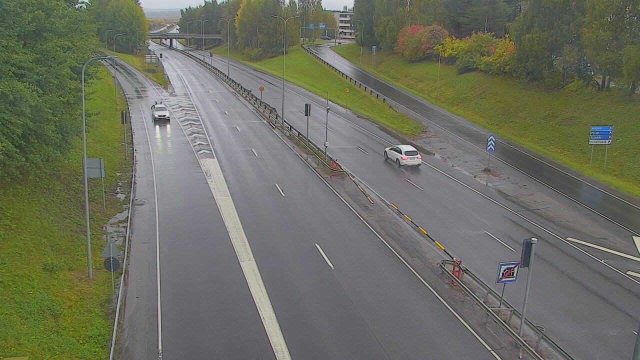 Weather Camera Image Väg 4, Rovaniemi, Revontuli pohjoinen, Rovaniemi, Lappi