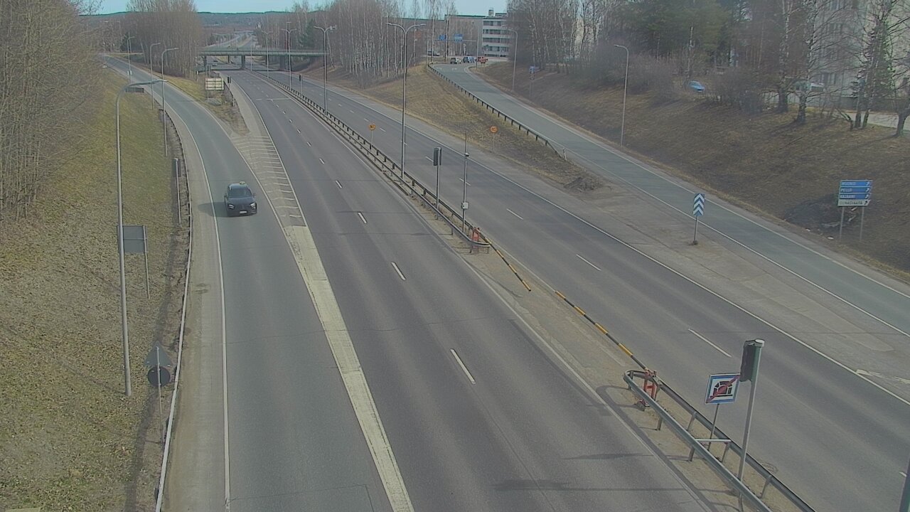 Weather Camera Image Väg 4, Rovaniemi, Revontuli pohjoinen, Rovaniemi, Lappi