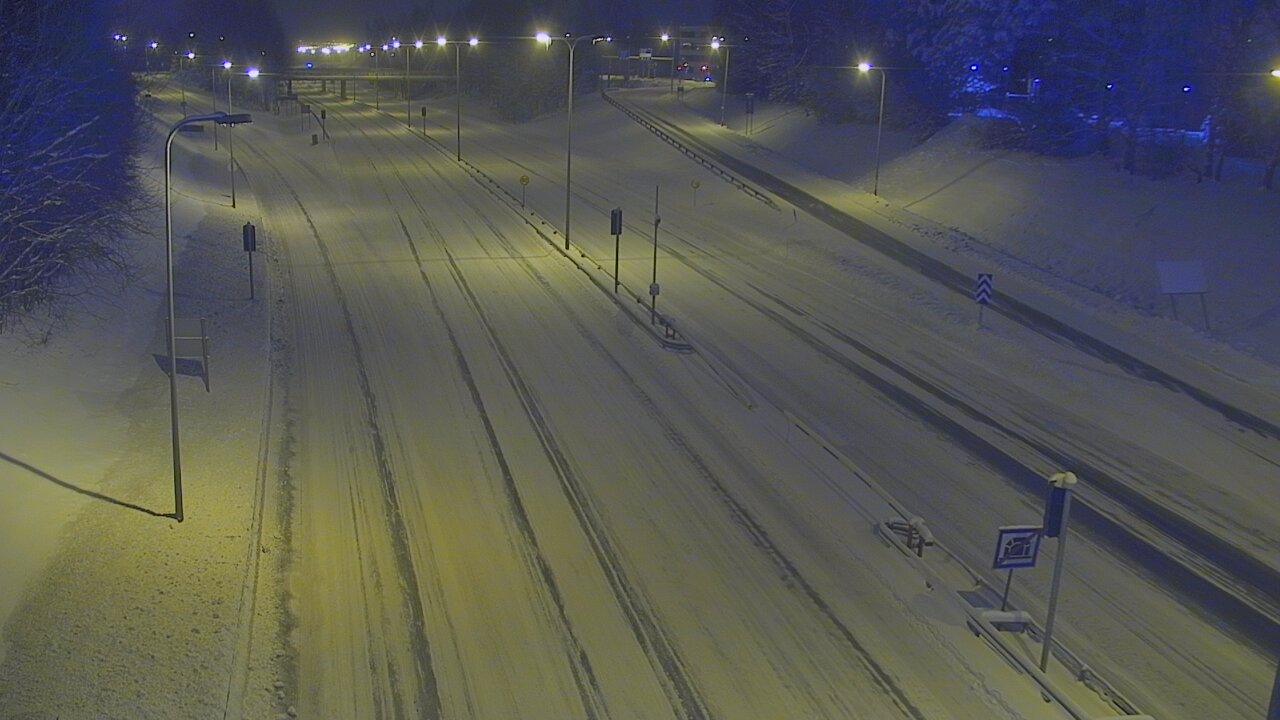 Weather Camera Image Road 4, Rovaniemi, Revontuli pohjoinen, Rovaniemi, Lappi