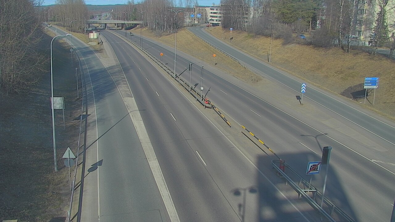 Weather Camera Image Väg 4, Rovaniemi, Revontuli pohjoinen, Rovaniemi, Lappi