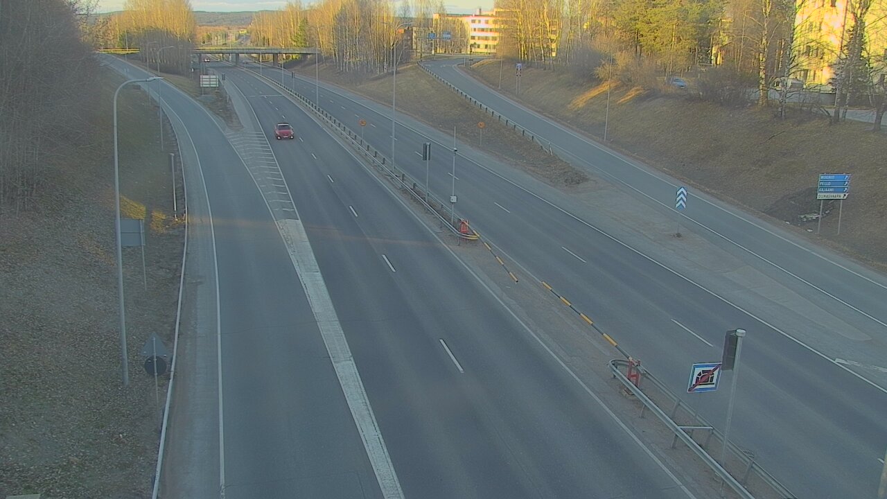 Weather Camera Image Väg 4, Rovaniemi, Revontuli pohjoinen, Rovaniemi, Lappi