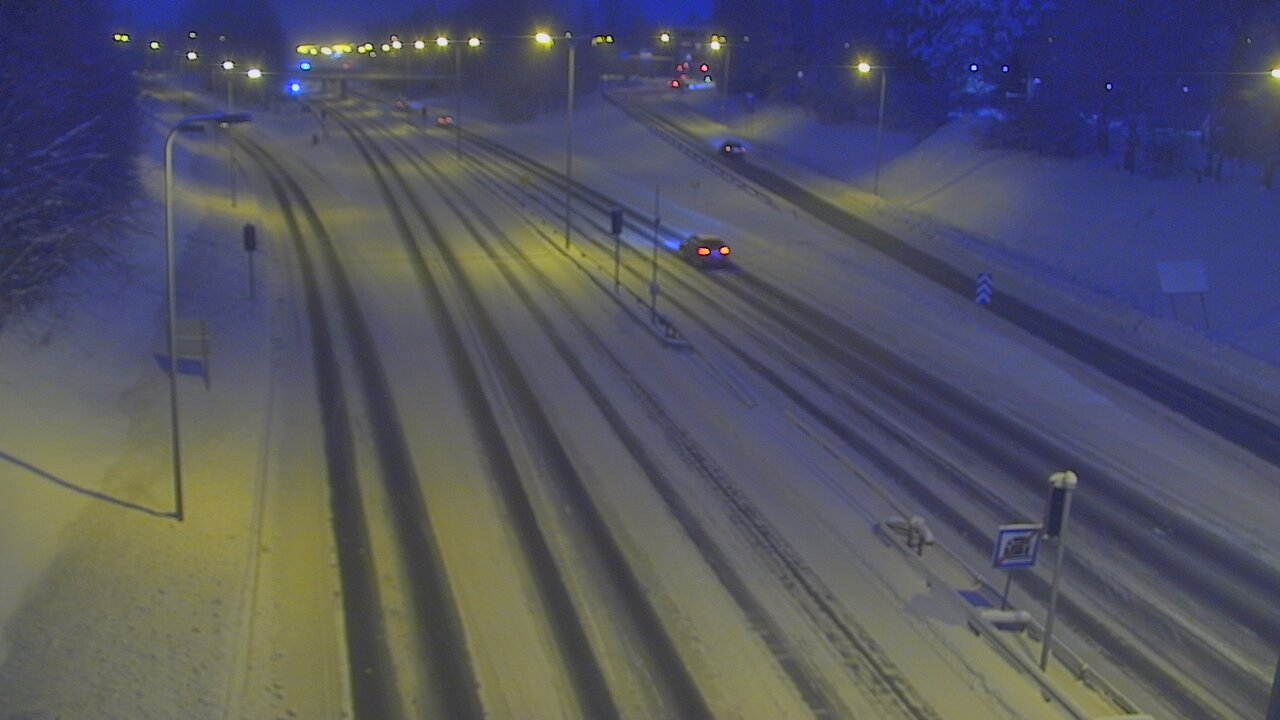 Weather Camera Image Road 4, Rovaniemi, Revontuli pohjoinen, Rovaniemi, Lappi