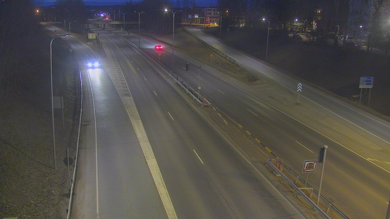 Weather Camera Image Väg 4, Rovaniemi, Revontuli pohjoinen, Rovaniemi, Lappi