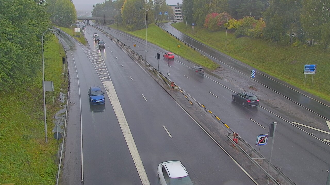 Weather Camera Image Väg 4, Rovaniemi, Revontuli pohjoinen, Rovaniemi, Lappi