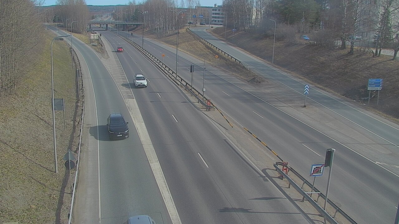 Weather Camera Image Väg 4, Rovaniemi, Revontuli pohjoinen, Rovaniemi, Lappi