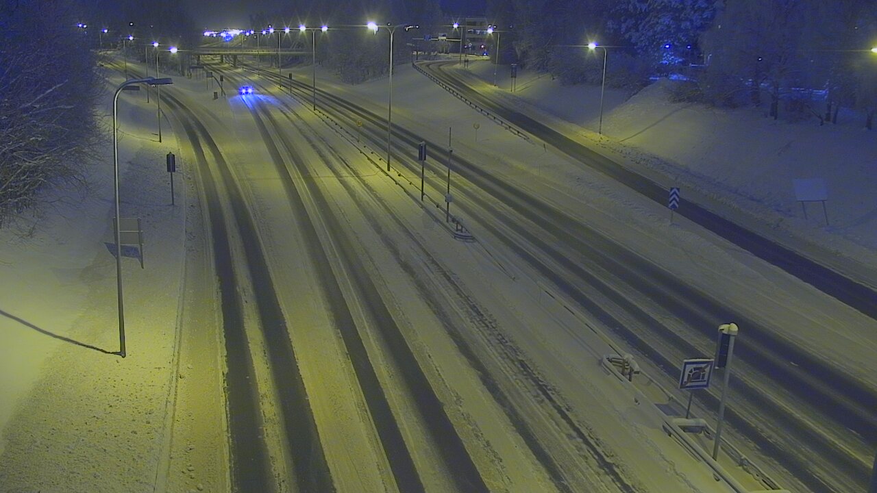 Weather Camera Image Väg 4, Rovaniemi, Revontuli pohjoinen, Rovaniemi, Lappi