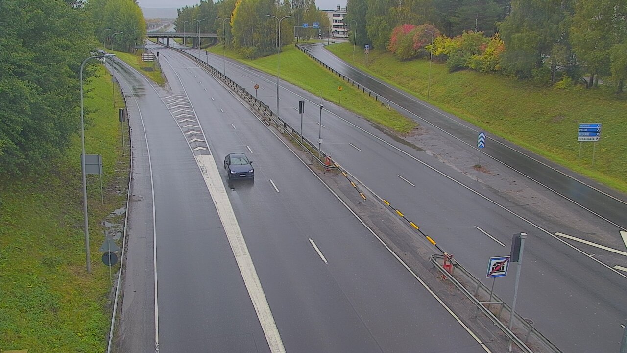 Weather Camera Image Väg 4, Rovaniemi, Revontuli pohjoinen, Rovaniemi, Lappi