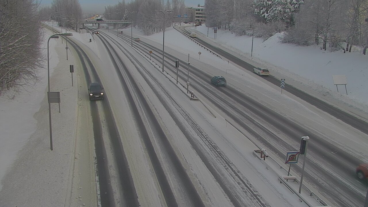 Weather Camera Image Road 4, Rovaniemi, Revontuli pohjoinen, Rovaniemi, Lappi