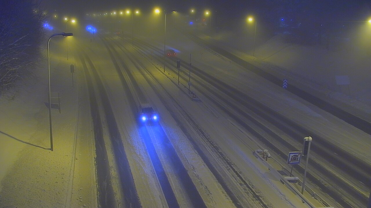 Weather Camera Image Väg 4, Rovaniemi, Revontuli pohjoinen, Rovaniemi, Lappi