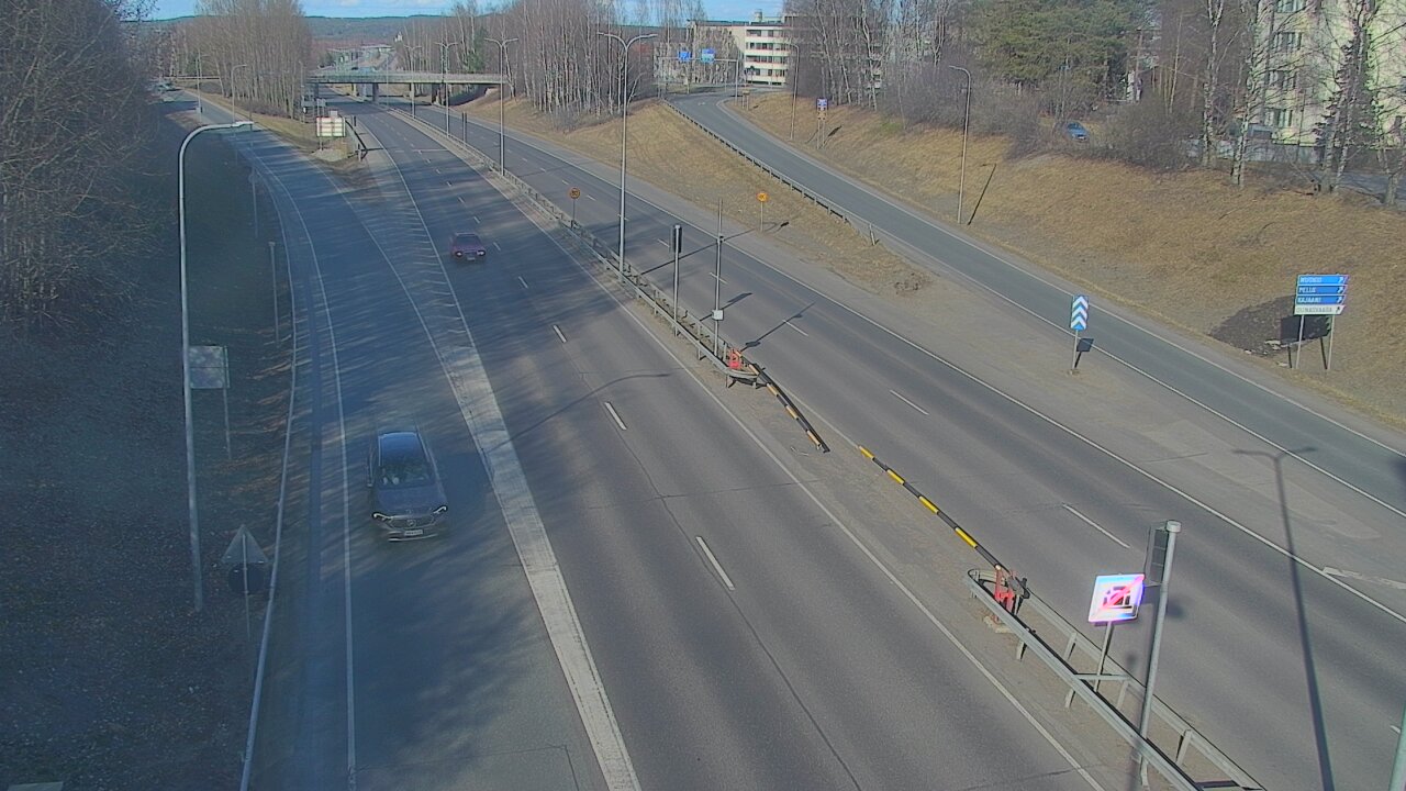 Weather Camera Image Väg 4, Rovaniemi, Revontuli pohjoinen, Rovaniemi, Lappi