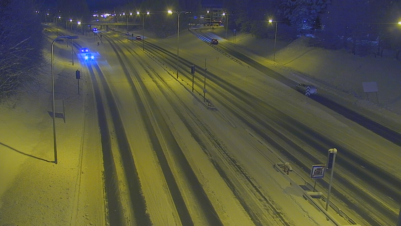 Weather Camera Image Väg 4, Rovaniemi, Revontuli pohjoinen, Rovaniemi, Lappi