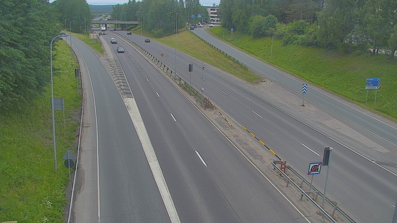 Weather Camera Image Väg 4, Rovaniemi, Revontuli pohjoinen, Rovaniemi, Lappi