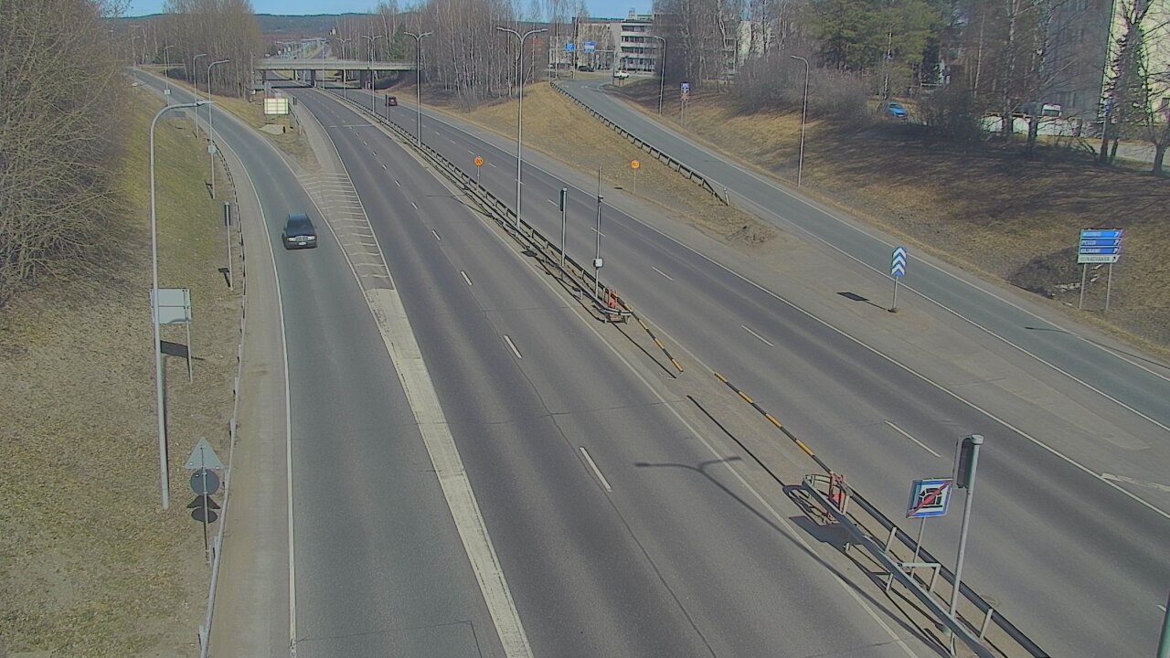 Weather Camera Image Väg 4, Rovaniemi, Revontuli pohjoinen, Rovaniemi, Lappi