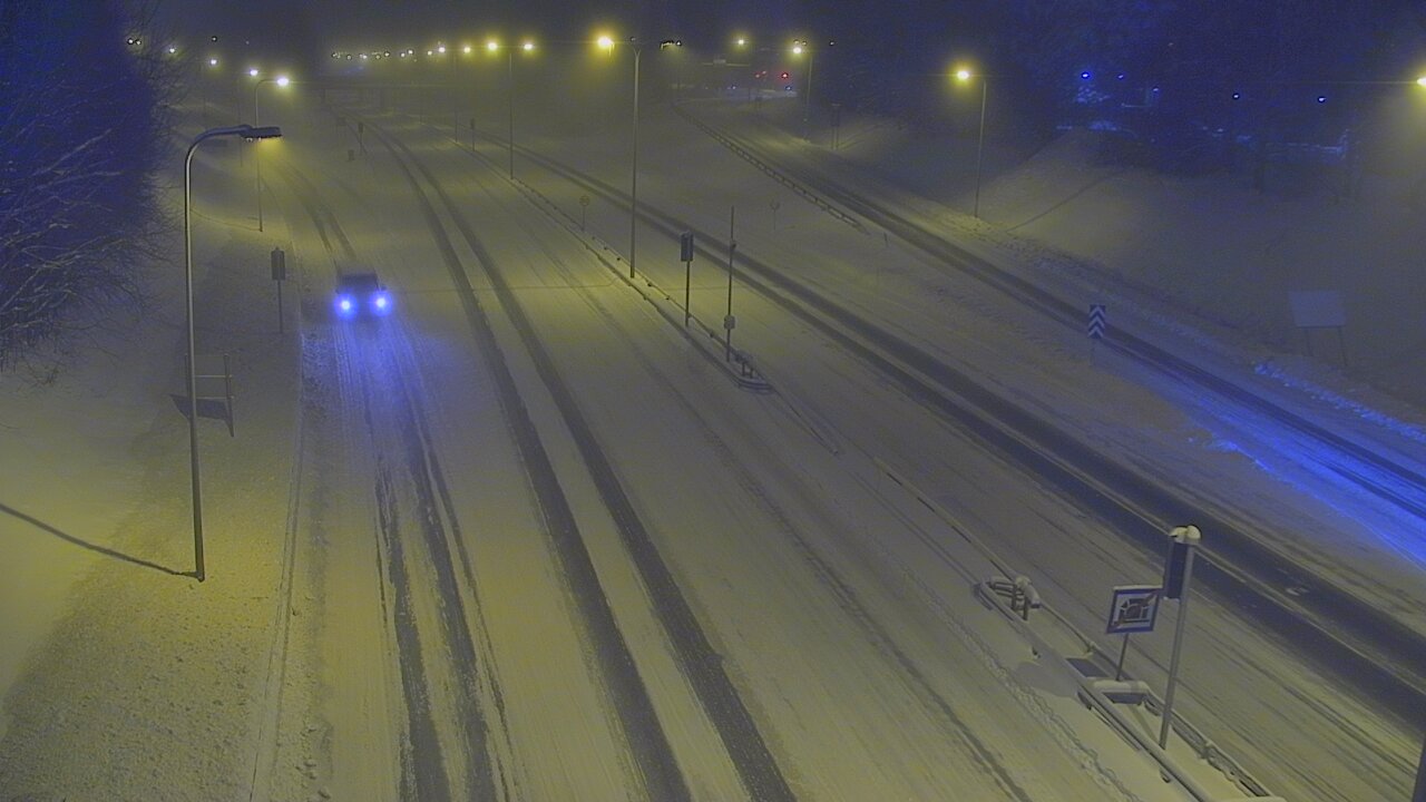 Weather Camera Image Road 4, Rovaniemi, Revontuli pohjoinen, Rovaniemi, Lappi