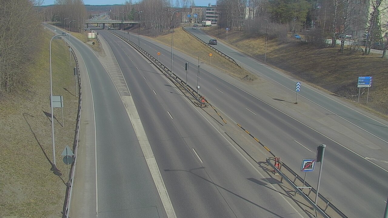 Weather Camera Image Väg 4, Rovaniemi, Revontuli pohjoinen, Rovaniemi, Lappi