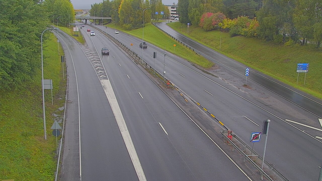Weather Camera Image Väg 4, Rovaniemi, Revontuli pohjoinen, Rovaniemi, Lappi