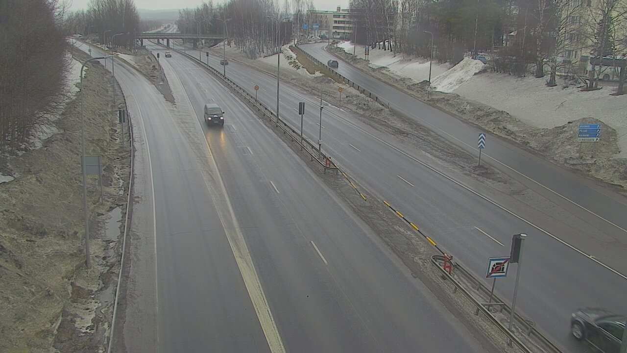 Weather Camera Image Väg 4, Rovaniemi, Revontuli pohjoinen, Rovaniemi, Lappi