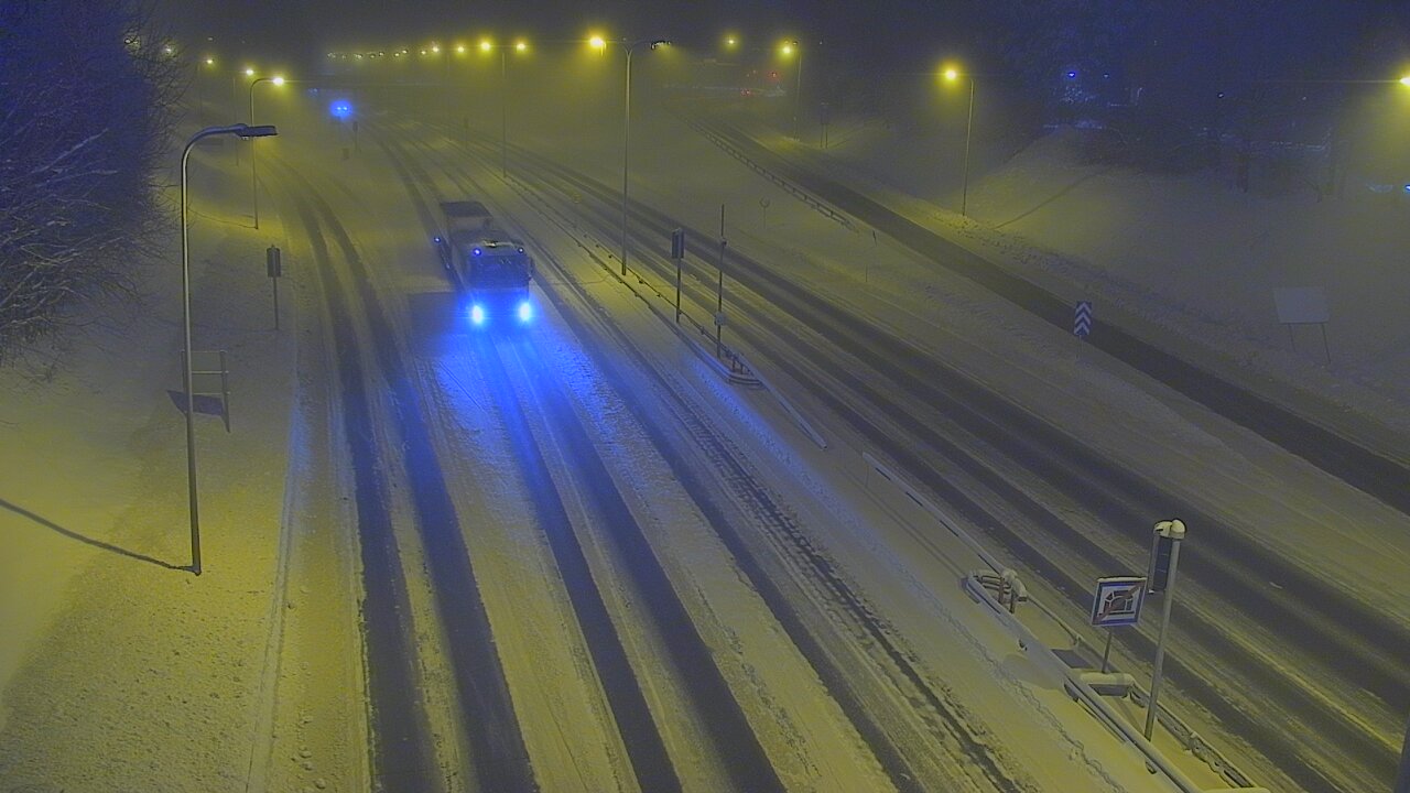 Weather Camera Image Väg 4, Rovaniemi, Revontuli pohjoinen, Rovaniemi, Lappi