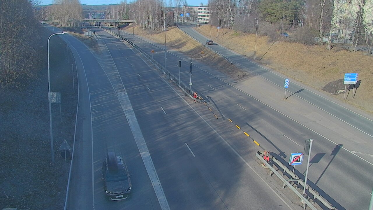 Weather Camera Image Väg 4, Rovaniemi, Revontuli pohjoinen, Rovaniemi, Lappi