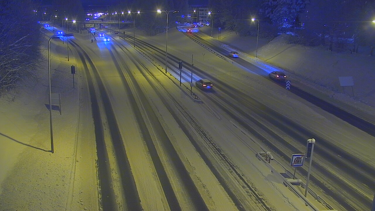 Weather Camera Image Väg 4, Rovaniemi, Revontuli pohjoinen, Rovaniemi, Lappi