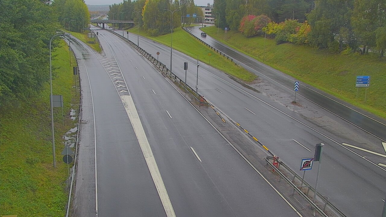 Weather Camera Image Väg 4, Rovaniemi, Revontuli pohjoinen, Rovaniemi, Lappi