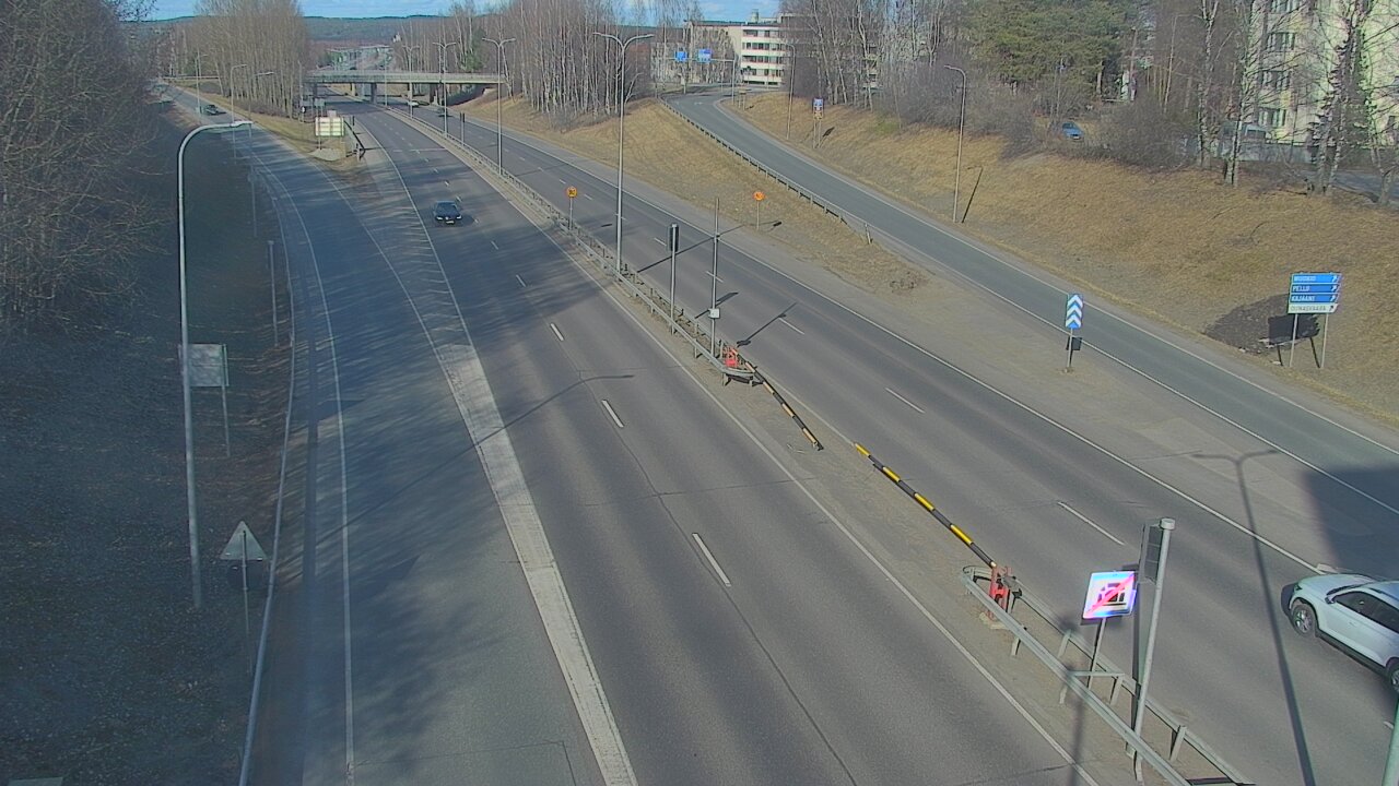 Weather Camera Image Väg 4, Rovaniemi, Revontuli pohjoinen, Rovaniemi, Lappi